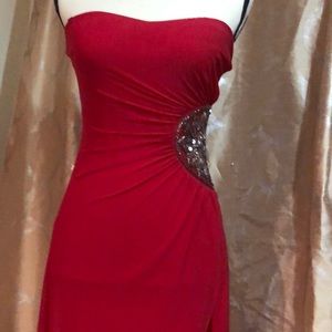 Red dress for party